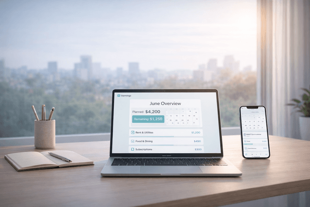 Starmingo dashboard preview